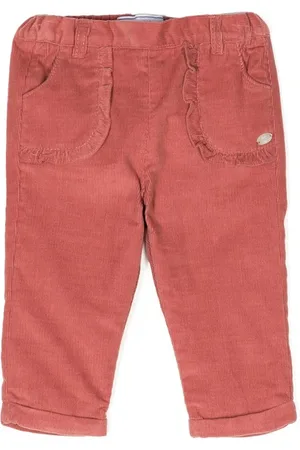 Tartine Et Chocolat Pantalones de pana con volantes