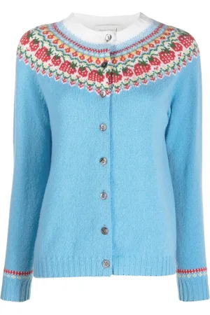 MACKINTOSH Cárdigan Killian con estampado Fair Isle