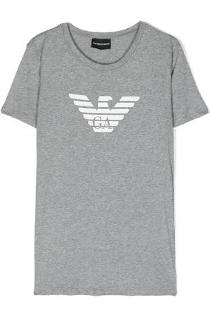 Emporio Armani Playera con logo estampado