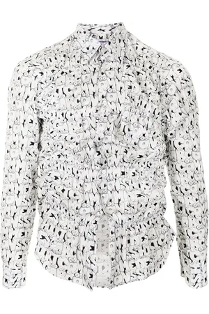Comme des Garçons Camisa con logo estampado