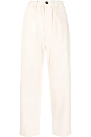 Jil Sander Pantalones capri rectos