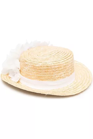 PATACHOU Sombrero de verano con detalle floral