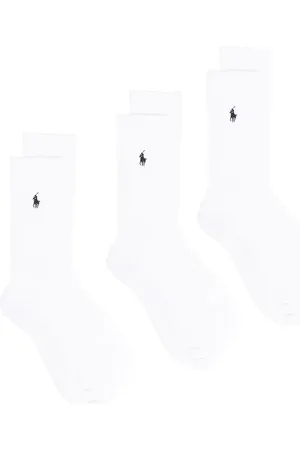 Ralph Lauren Pack de tres pares de calcetines Polo Pony
