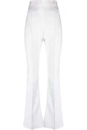 Jacquemus Pantalones acampanados con tiro alto