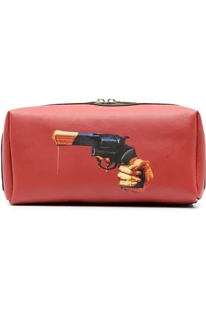 SELETTI Neceser con pistola estampada