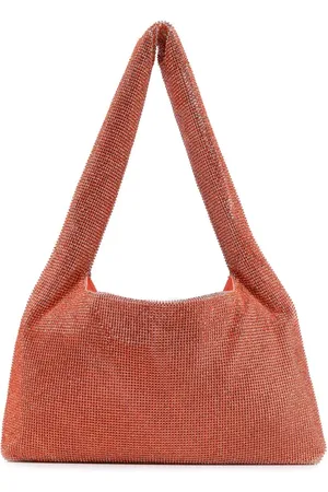 KARA Bolsa de hombro con detalles de cristal