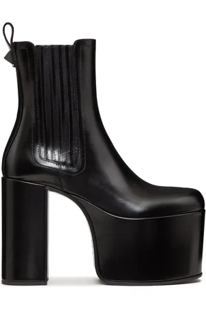 VALENTINO GARAVANI Botines Roman Stud con plataforma de 125mm