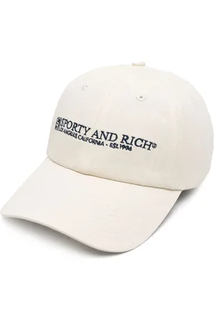Sporty & Rich Gorra con logo bordado