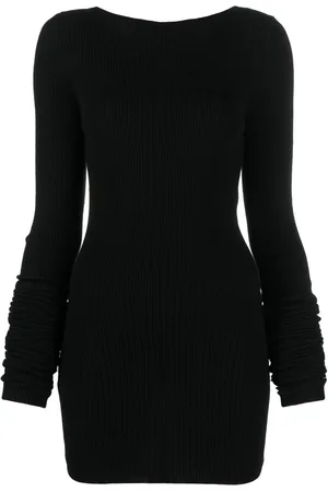 Rick Owens Top tejido con detalle de aberturas