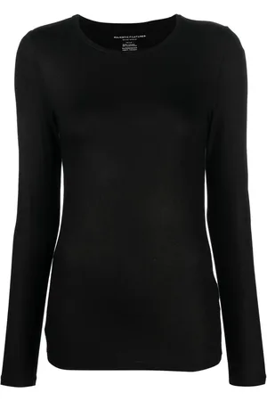 Majestic Sudadera tejido de lúrex manga larga