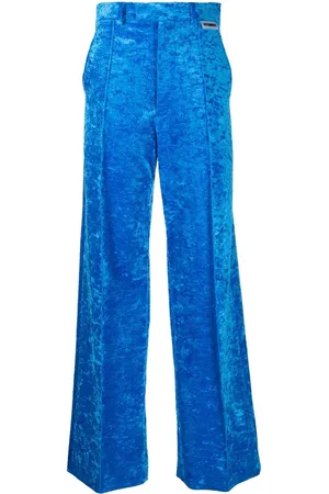 Vetements Pantalones de terciopelo con tiro alto