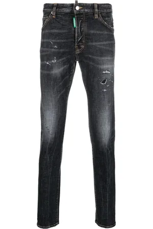 Dsquared2 Skinny jeans con efecto envejecido