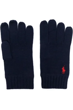 Ralph Lauren Guantes con logo bordado