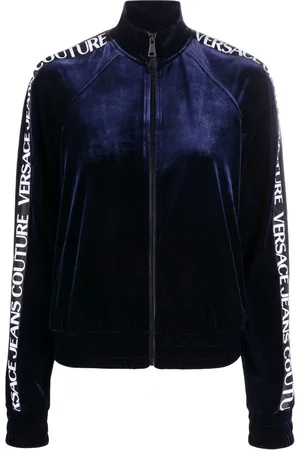 VERSACE Sudadera con franja del logo