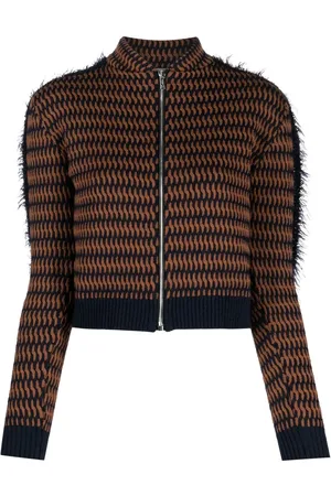 Durazzi Milano Chamarra corta con motivo en jacquard