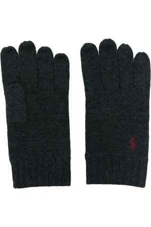 Ralph Lauren Guantes con logo bordado
