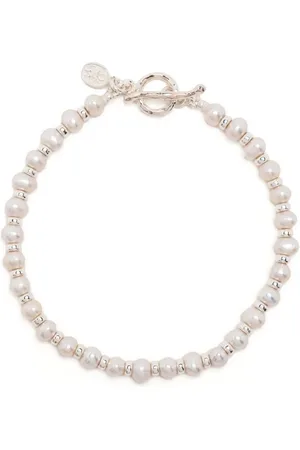 Dower and Hall Pulsera Timeless Pearl Halo