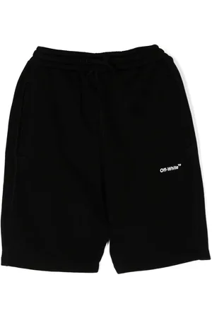 OFF-WHITE Shorts de playa con motivo Diag