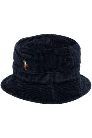 Ralph Lauren Hombre Sombreros - Sombrero fedora de pana con logo bordado