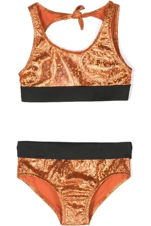 Le pandorine Bikini con efecto metalizado
