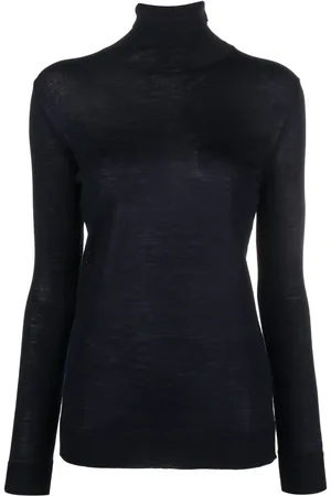 Woolrich Top de tejido fino con cuello de tortuga