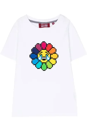 MOSTLY HEARD RARELY SEEN Playera con estampado Laughing Flower