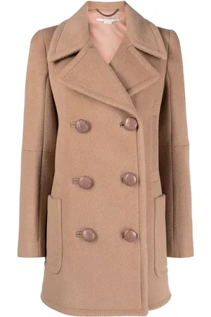 Stella McCartney Abrigo con doble botonadura