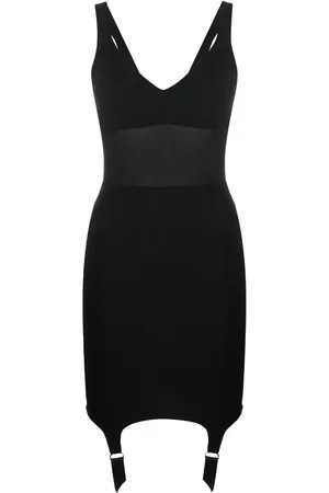 MURMUR Vestido ajustado con escote en forma de corazón