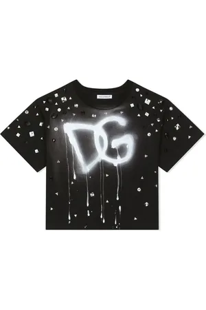 Dolce & Gabbana Playera con logo estampado