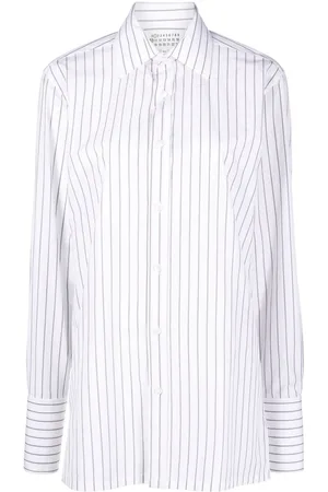 Maison Margiela Camisa a rayas diplomáticas