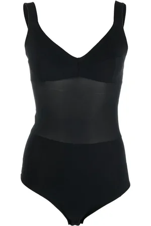 MURMUR Body sin mangas con panel transparente