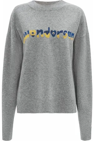 J.W.Anderson Suéter Run Hany con aplique del logo