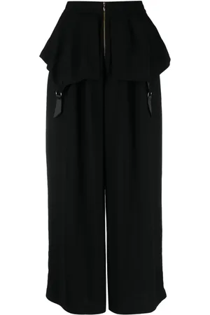 MURMUR Pantalones capri con cintura plegable