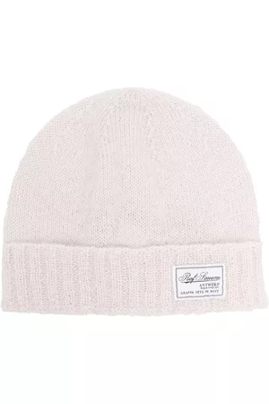 Raf Simons Gorro con parche del logo