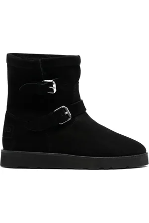 Kenzo Botas de gamuza con detalle de hebilla