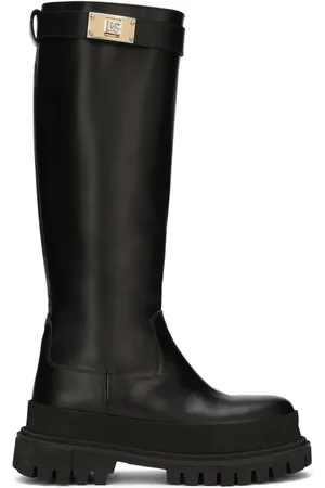 Dolce & Gabbana Botas altas con logo
