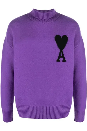 Ami Suéter Ami de Coeur con cuello vuelto