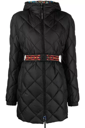 Etro Parka con capitonado de rombo