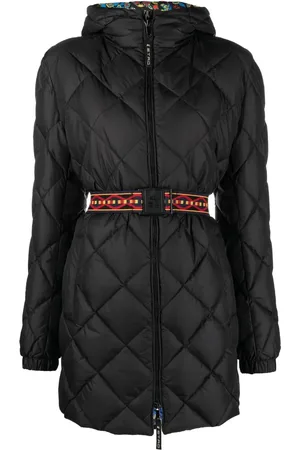 Etro Parka con capitonado de rombo