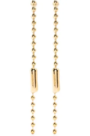AMBUSH Aretes de cadena de esferas