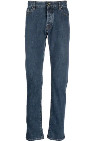 MOORER Jeans slim con bolsillos