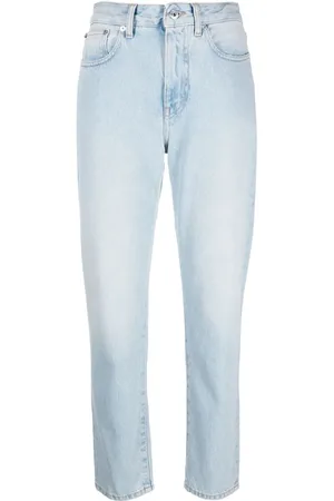OFF-WHITE Jeans capri slim