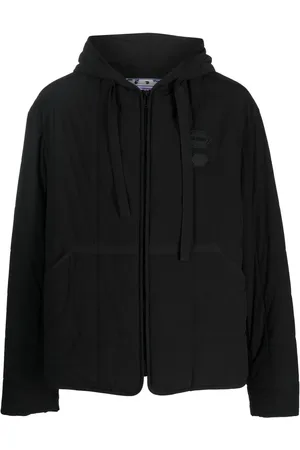 OFF-WHITE Chamarra capitonada con parche del logo