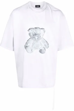 We11 Done Playera con oso estampado