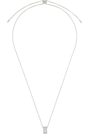 APM Monaco Collar con dije de doble anillo