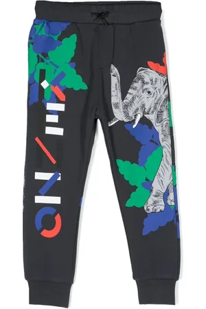 Kenzo Pants con logo estampado
