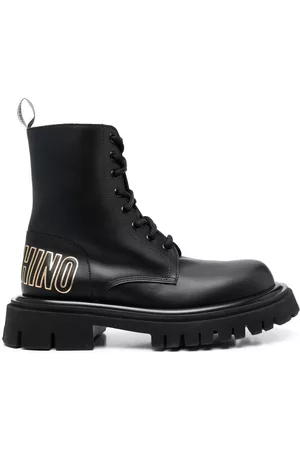 Moschino Botines con logo y tacón de 45mm