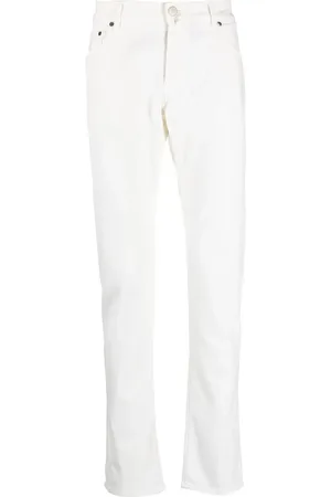 MOORER Jeans rectos con bolsillos