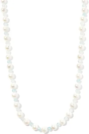 Hatton Labs Collar con perlas y mostacillas