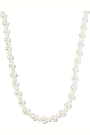 Hatton Labs Collar Pebbles en plata de ley con perla